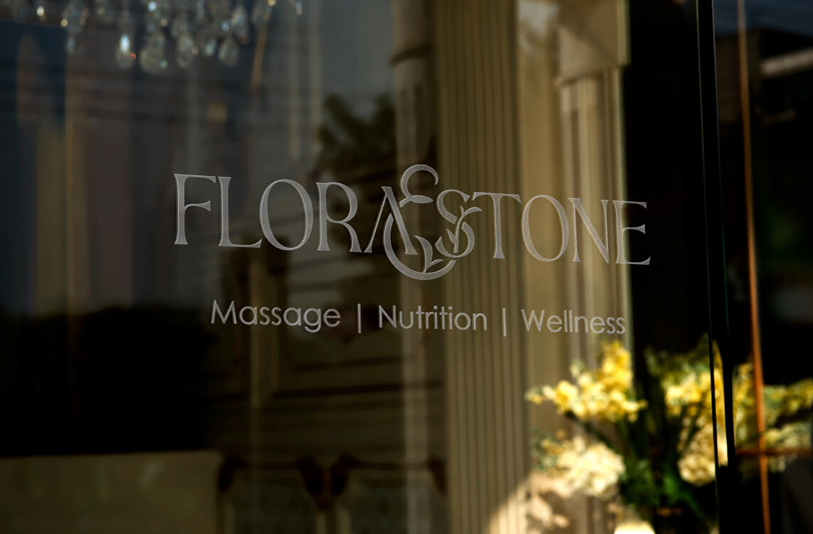 Flora &amp; Stone - Window Mockup