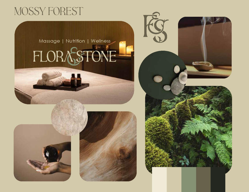 Moodboard - Mossy Forest